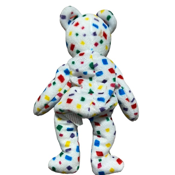 The Beanie Babies Collection TY 2K colorful Birthday bear - Picture 3 of 8